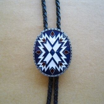 American Southwest Pattern - Bolo Tie Halsketting