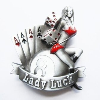 Lady Luck Casino Riem Buckle /Gesp
