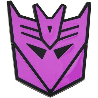Transformers - Decepticons - Paars - Riem Buckle/Gesp