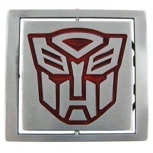 Transformers Donker Draaibare Logo Riem Buckle/Gesp