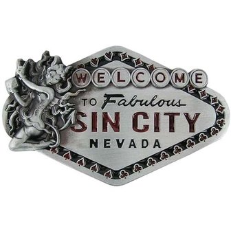 Welcome to Fabulous Sin City Riem Buckle/Gesp