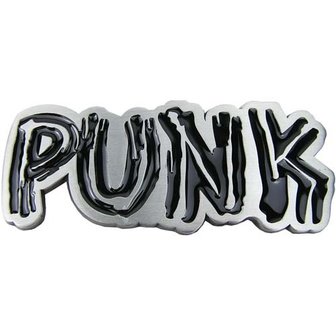 Punk - Graffiti Text - Riem Buckle/Gesp
