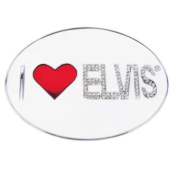 Elvis - I LOVE ELVIS - Riem Buckle/Gesp