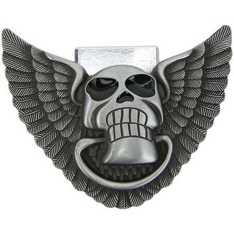 Aansteker Skull &amp; Wings Riem Buckle/Gesp