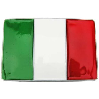 Italiaanse Vlag Riem Buckle/Gesp