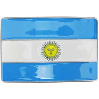 Argentinie Vlag Riem Buckle/Gesp