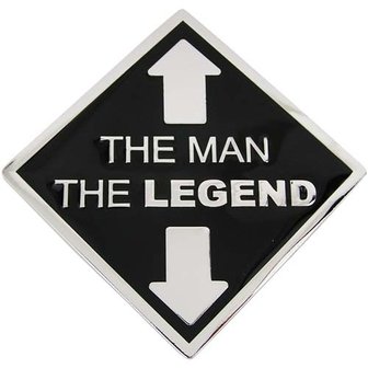 The Man The Legend Riem Buckle/Gesp