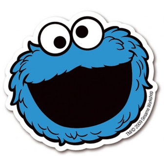 Sesamstraat Cookie Monster Magneet