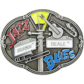 Jazz and Blues Riem Buckle/Gesp
