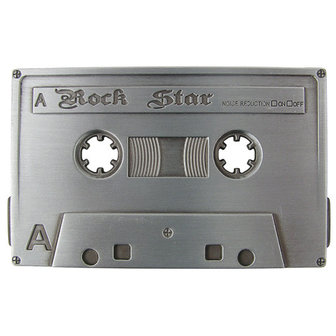 Cassette Tape - Metal - Riem Buckle/Gesp