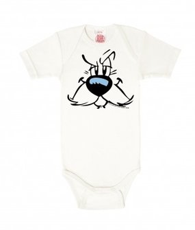 Asterix Face Baby Romper wit