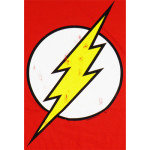 Flash Logo DC Comics Baby Romper rood