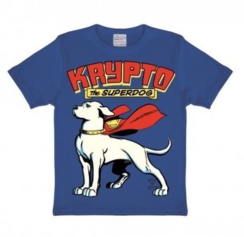 Superdog - Krypto - Blauw Kinder T-shirt 