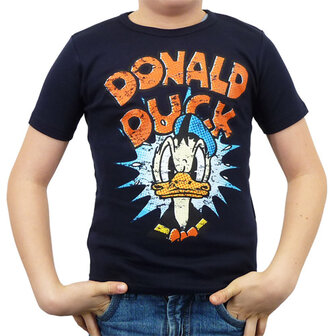 Donald Duck - Disney - Blauw Kinder T-shirt 