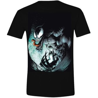 Spiderman - Venom Angry Men - Zwart Heren T-shirt 