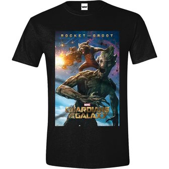 Guardians of the Galaxy - Zwart Heren T-shirt 