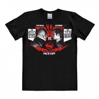 Batman - The Ultimate Face Off - Zwart Heren easy-fit T-shirt 