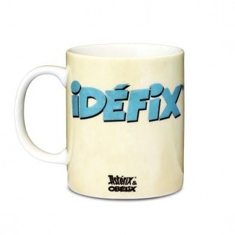 Asterix - Idefix Face - Koffie Mok backside