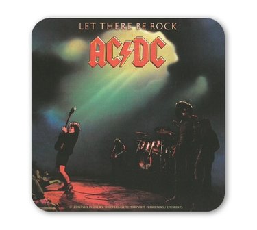 AC/DC - Let There Be Rock - Onderzetter