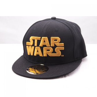 Star Wars - Golden Logo - Zwarte Pet