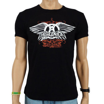Aerosmith Heren slim-fit T-shirt