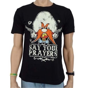 Looney Tunes Say your Prayers Heren easy-fit T-shirt