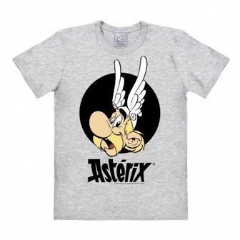Asterix Portrait Heren grijs easy-fit T-shirt