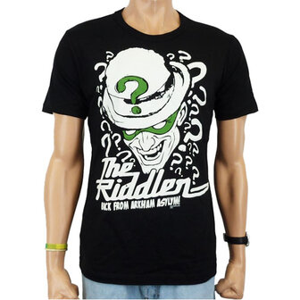 Batman - The Riddler - DC Comics - Zwart Heren easy-fit T-shirt