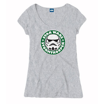 Star Wars Stormtrooper Dames Grijs T-shirt