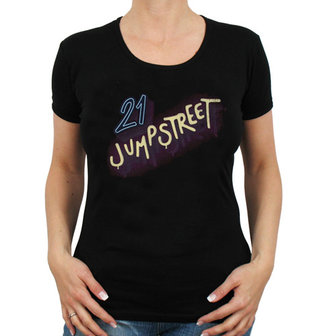 21 Jump Street-  Logo - Dames Zwart T-shirt