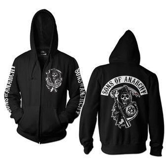 Sons Of Anarchy Heren Hooded Sweater zwart