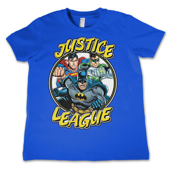 Justice League - Blauw Kinder T-shirt 