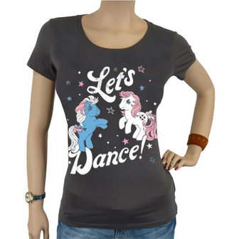 My Little Pony Let's Dance Dames Grijs T-shirt
