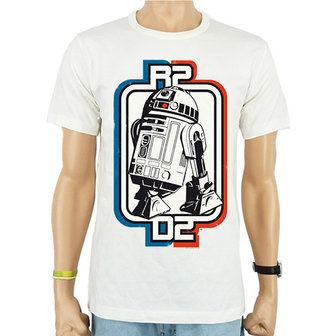 Star Wars R2-D2 Retro Heren easy-fit T-shirt