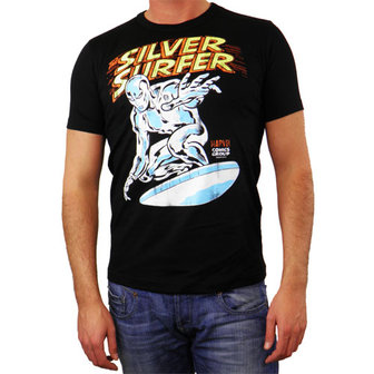 Silver Surfer Marvel Heren easy-fit T-shirt
