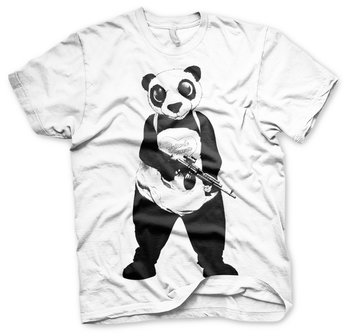 Suicide Squad - Panda - Wit Heren T-shirt 