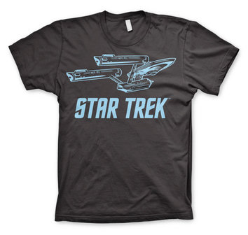 Star Trek - Enterprise Ship - Grijs Heren T-shirt