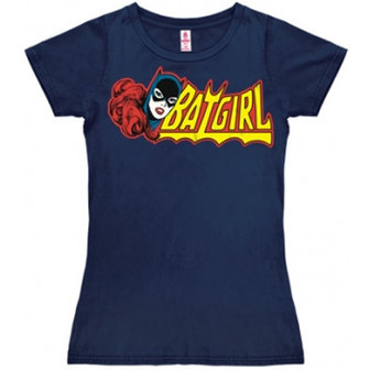 Batgirl Marvel DC Comics Dames Blauw T-shirt 