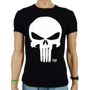Pracht Vriend pedaal Marvel The Punisher Heren easy-fit T-shirt