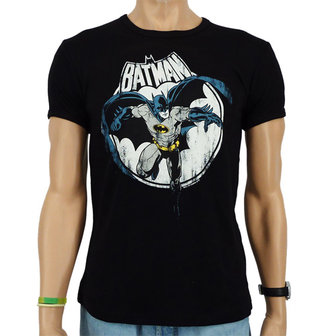 Batman - Full Moon - DC Comics - Zwart Heren slim-fit T-shirt