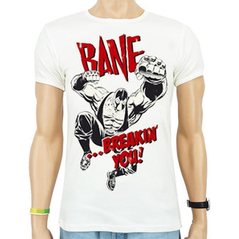 Batman - Bane Breakin You - Wit Heren slim-fit T-shirt