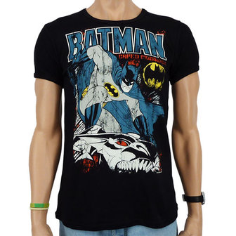 Batman - Hunter - DC Comics - Zwart Heren slim-fit T-shirt 