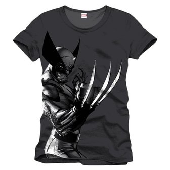 Wolverine - Claw - Marvel DC Comics - Zwart Heren T-shirt