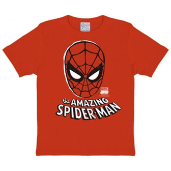 Spiderman - Masker - DC Comics - Rood Kinder T-shirt 