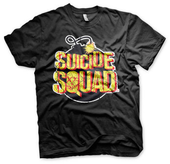 Suicide Squad - Bomb -Zwart Heren T-shirt 