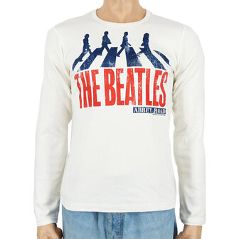The Beatles - Abbey Road - Wit Longsleeve shirt 