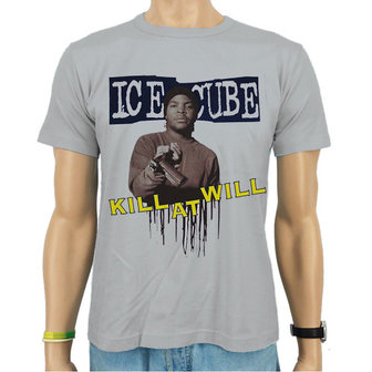 Ice Cube - Kill at Will - Hip Hop Heren licht grijs T-shirt