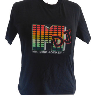 LED-T-Shirt-Mdj-Easy-Fit-Black