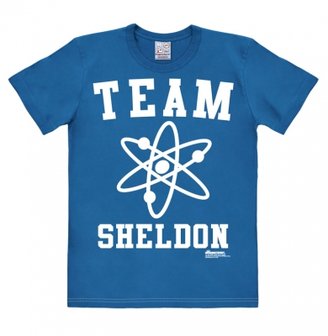 Big Bang Theory - Team Sheldon - T-Shirt Easy Fit - azure blue