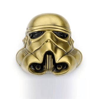 Star Wars Stromtrooper Helm  Gesp in brons kleurig Metal Riem Gesp/Buckle